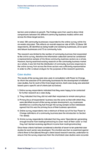 Factors that contribute to community business success 2. Methodology
